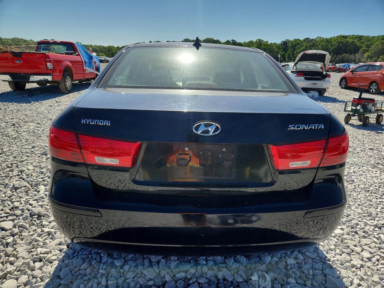 2010 Hyundai Sonata Gls Black vin: 5NPET4AC4AH634932