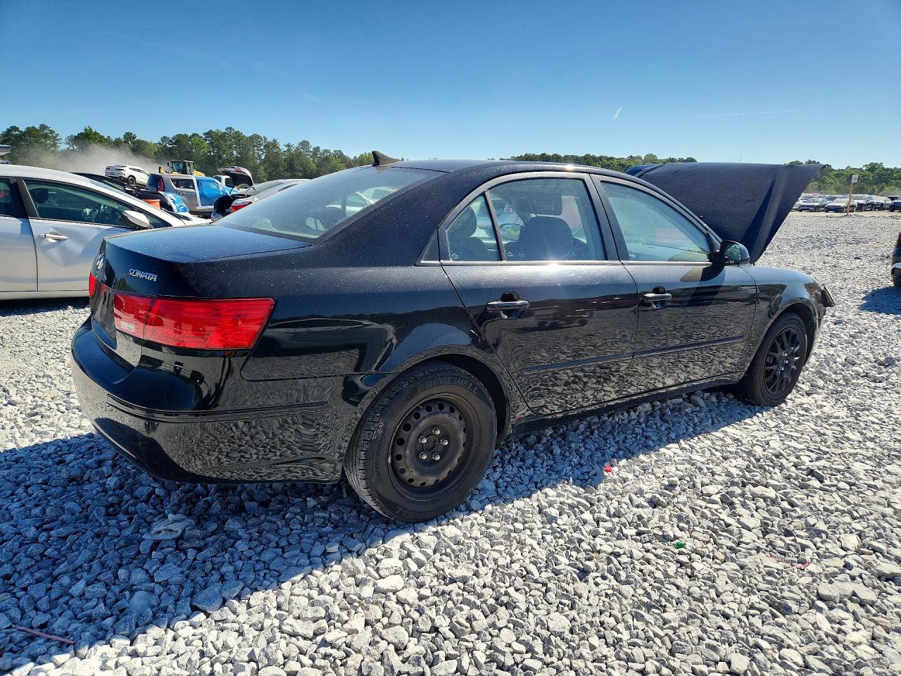 2010 Hyundai Sonata Gls Black vin: 5NPET4AC4AH634932