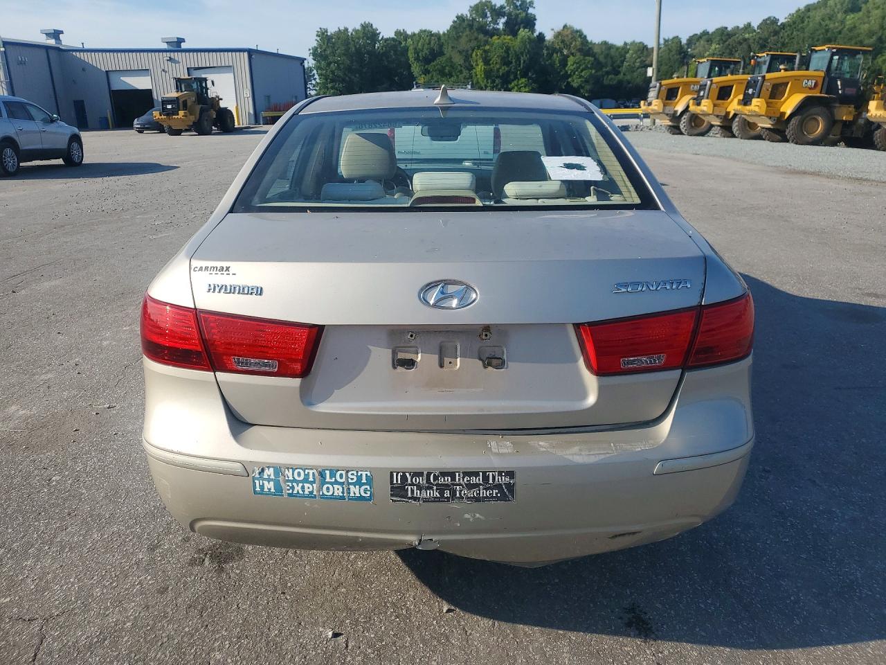 2010 Hyundai Sonata Gls Gold vin: 5NPET4AC4AH651083