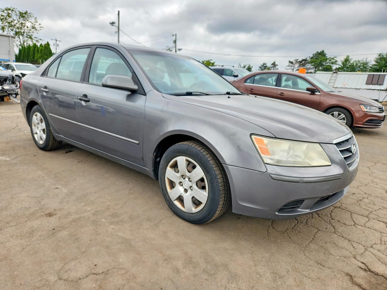 2010 Hyundai Sonata Gls Gray vin: 5NPET4AC5AH576006