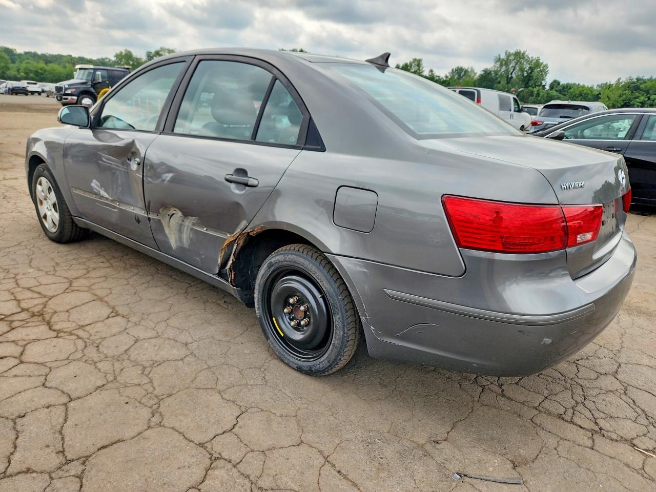 2010 Hyundai Sonata Gls Gray vin: 5NPET4AC5AH576006