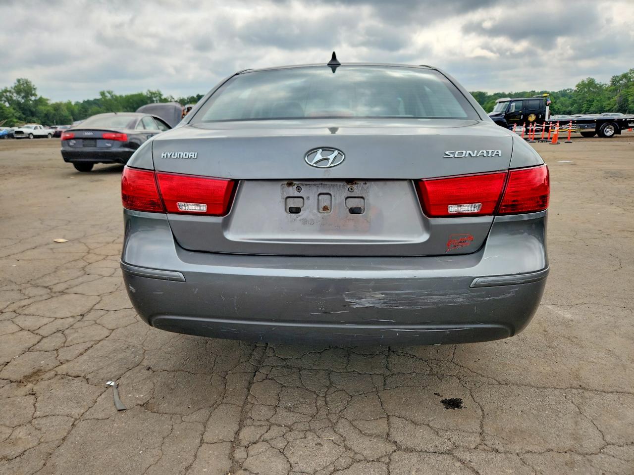 2010 Hyundai Sonata Gls Gray vin: 5NPET4AC5AH576006