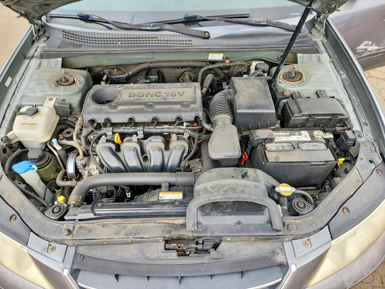 2010 Hyundai Sonata Gls Gray vin: 5NPET4AC5AH576006