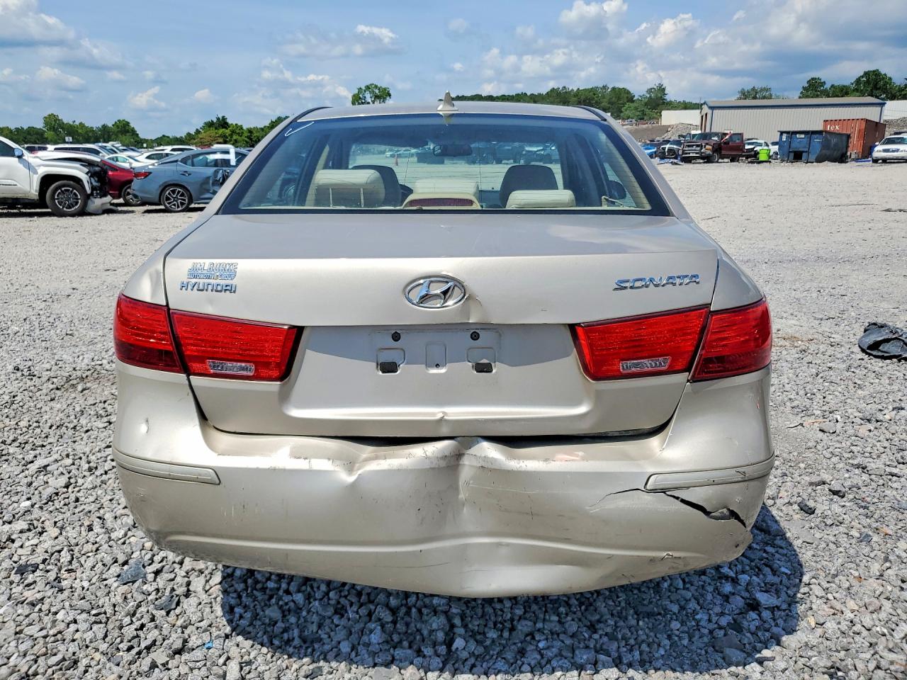 2010 Hyundai Sonata Gls Tan vin: 5NPET4AC5AH588091