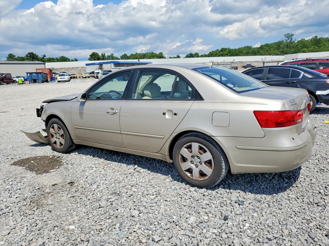 2010 Hyundai Sonata Gls Tan vin: 5NPET4AC5AH588091