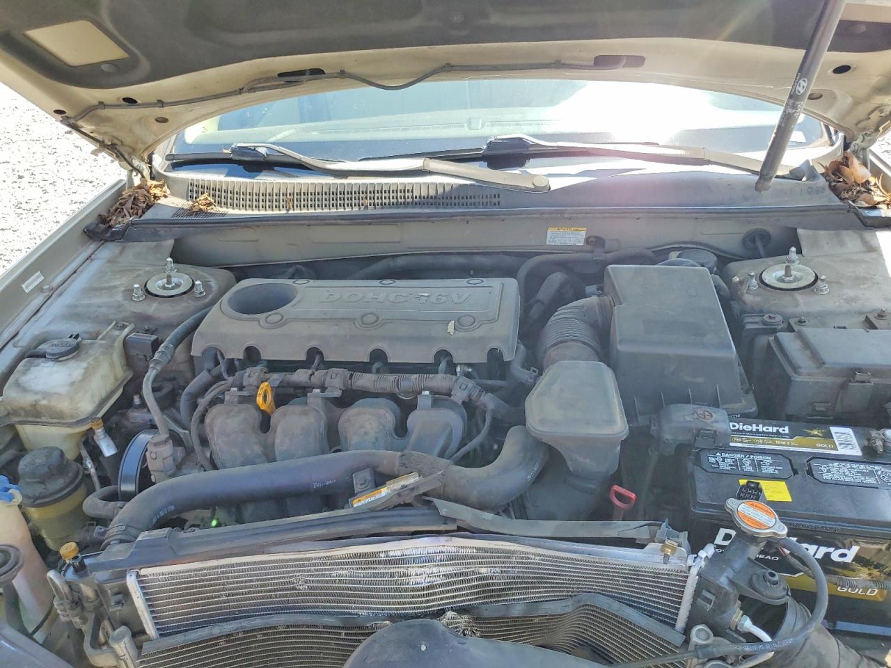 2010 Hyundai Sonata Gls Tan vin: 5NPET4AC5AH588091