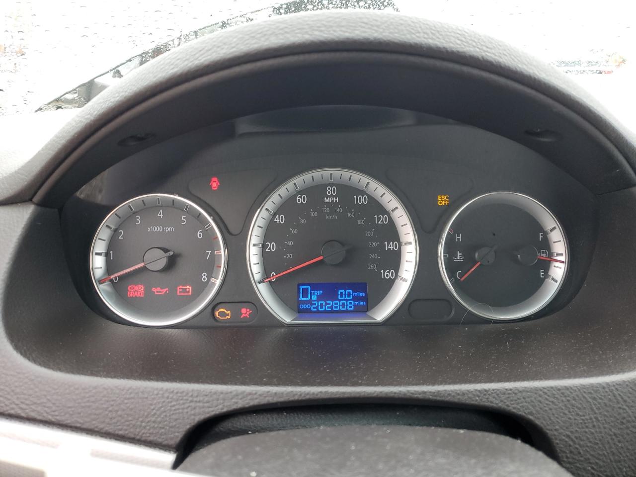 2010 Hyundai Sonata Gls Серый vin: 5NPET4AC5AH594201