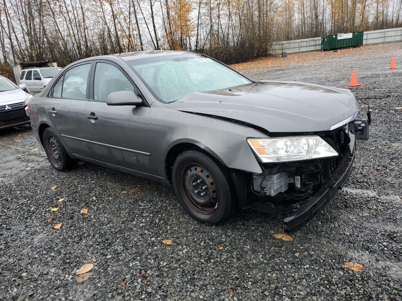 2010 Hyundai Sonata Gls Серый vin: 5NPET4AC5AH594201