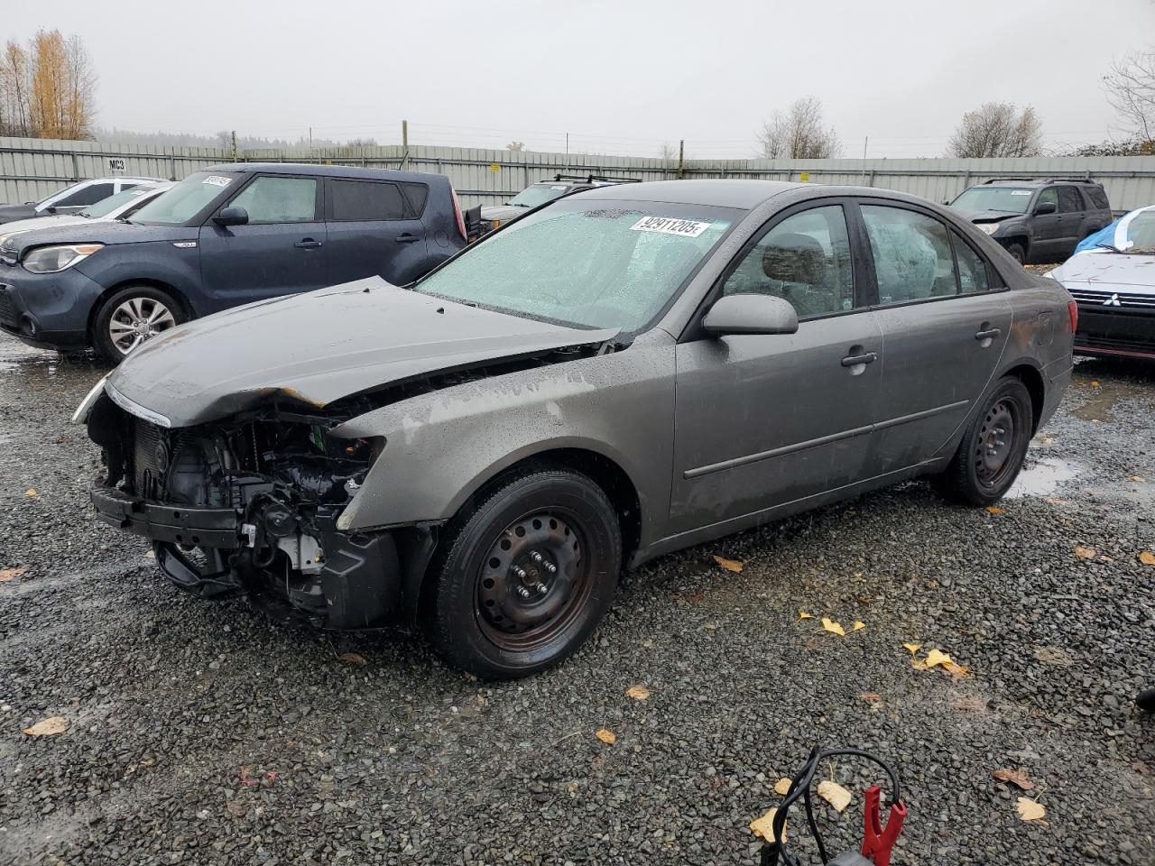 2010 Hyundai Sonata Gls Серый vin: 5NPET4AC5AH594201
