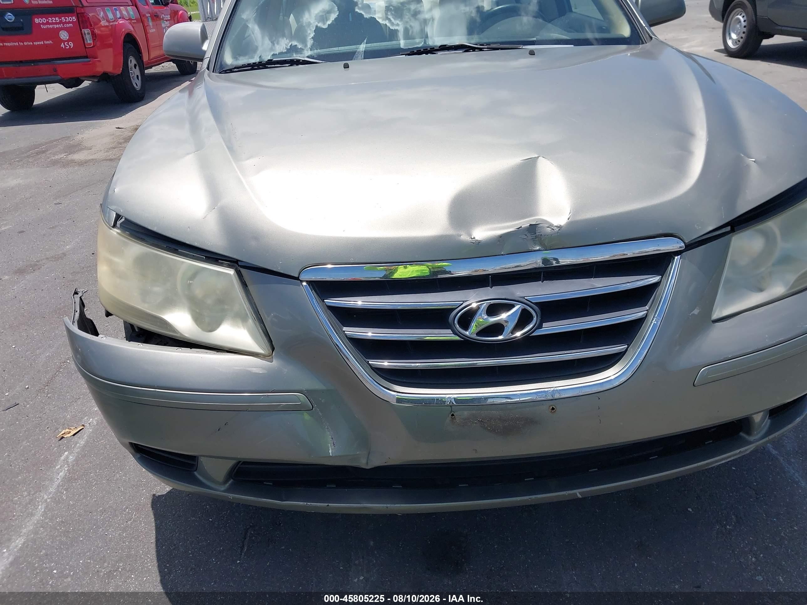 2010 Hyundai Sonata Gls Green vin: 5NPET4AC5AH594537