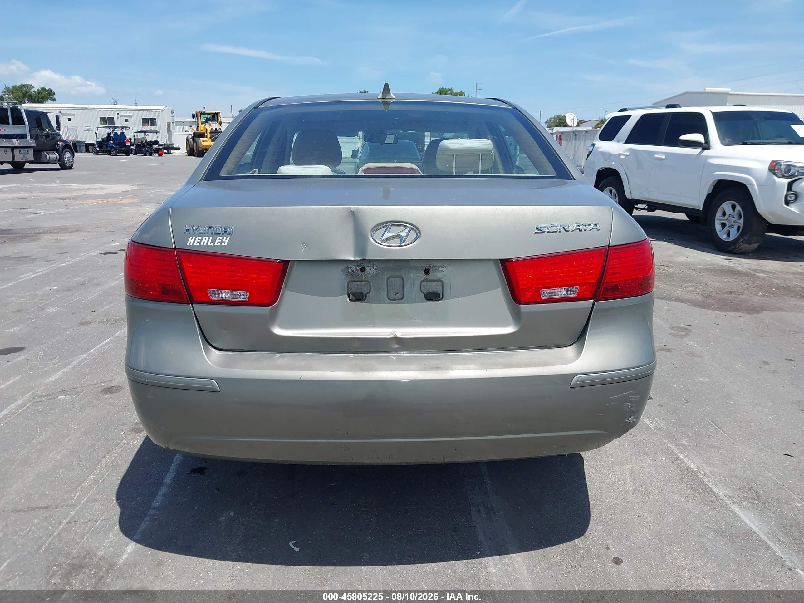 2010 Hyundai Sonata Gls Green vin: 5NPET4AC5AH594537