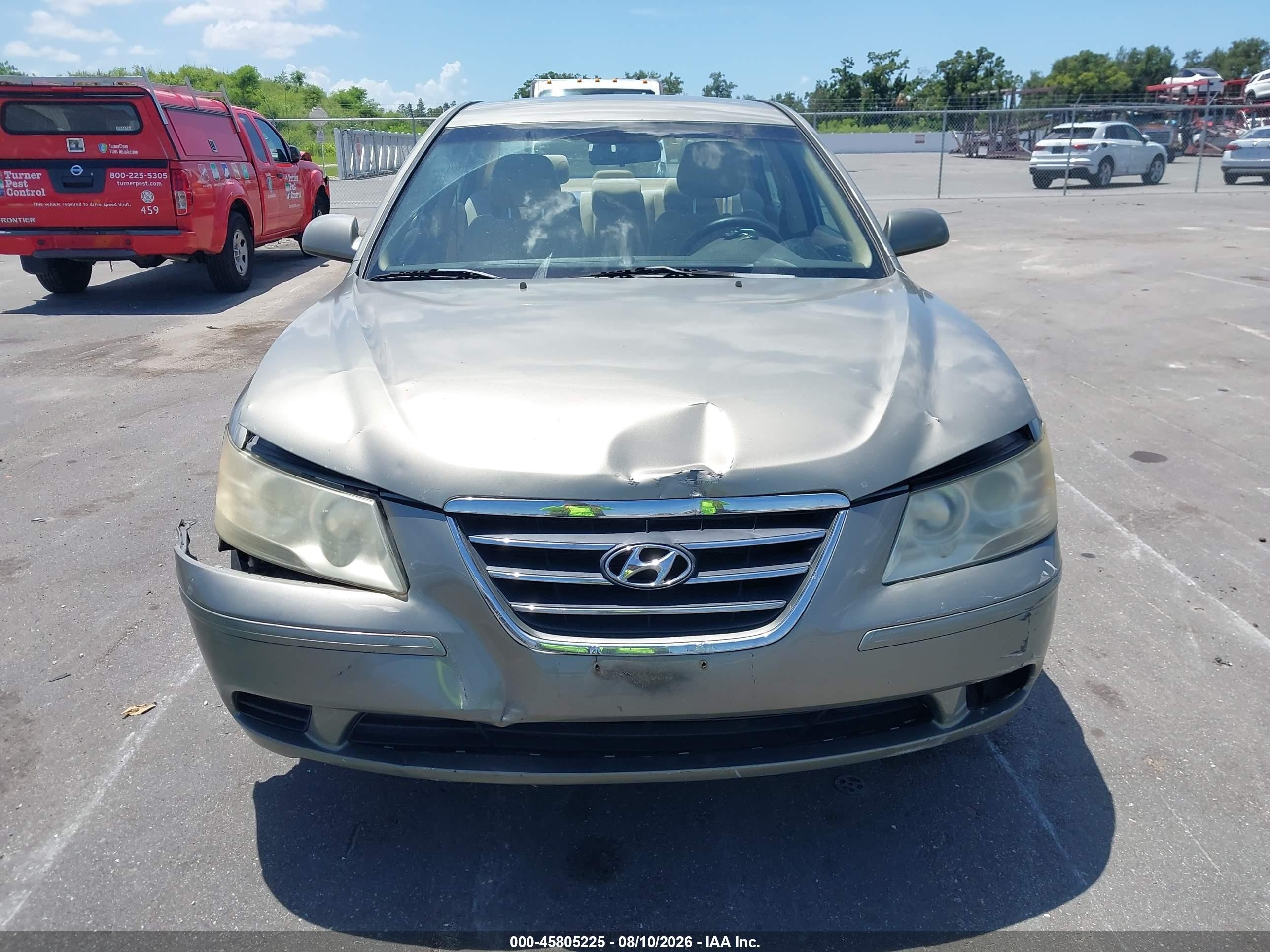 2010 Hyundai Sonata Gls Green vin: 5NPET4AC5AH594537