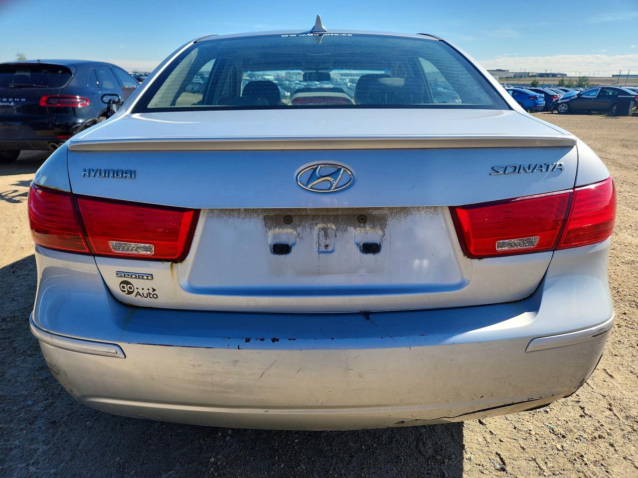 2010 Hyundai Sonata Gls Silver vin: 5NPET4AC5AH609733