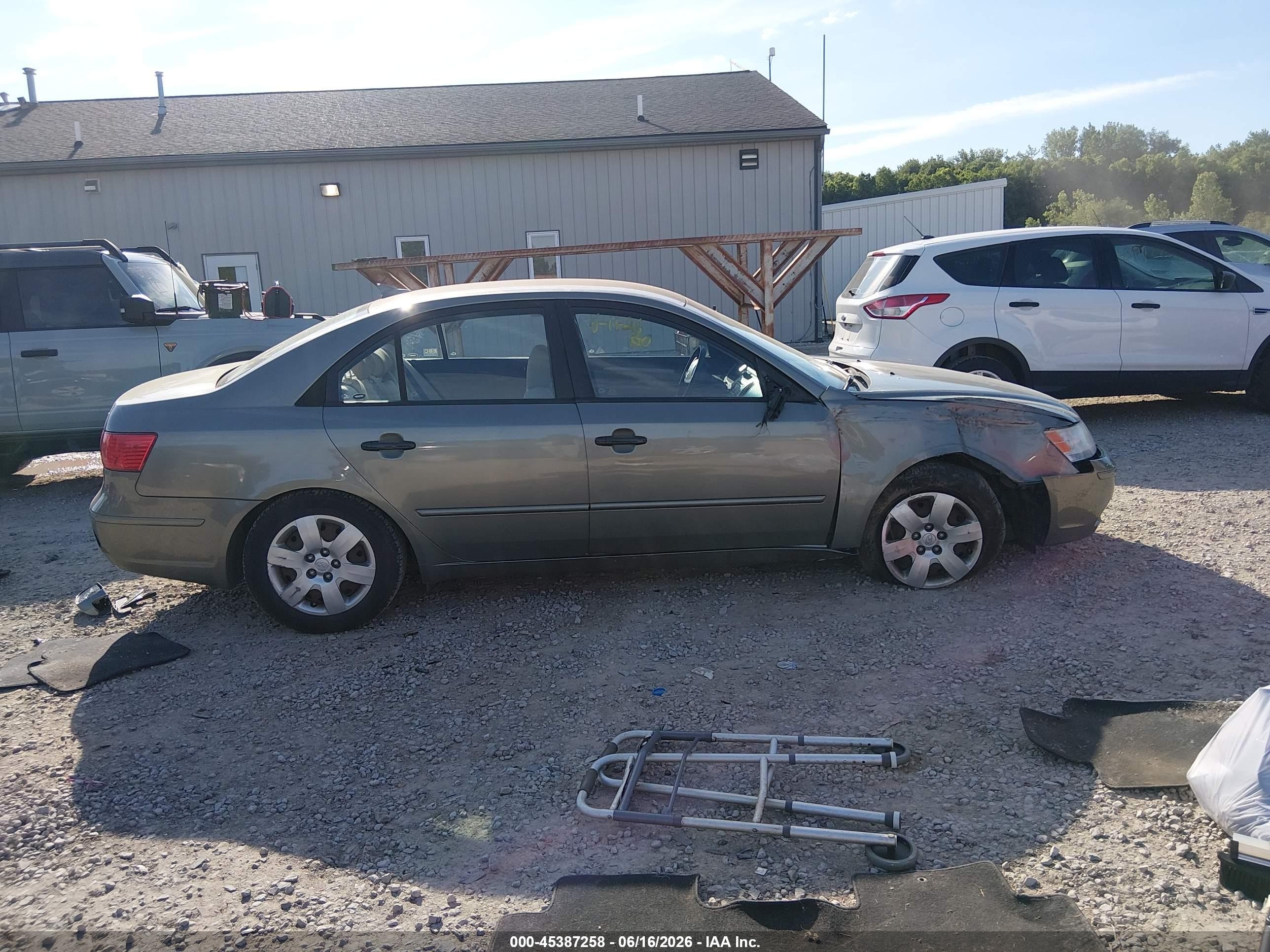 2010 Hyundai Sonata Gls Green vin: 5NPET4AC5AH611482