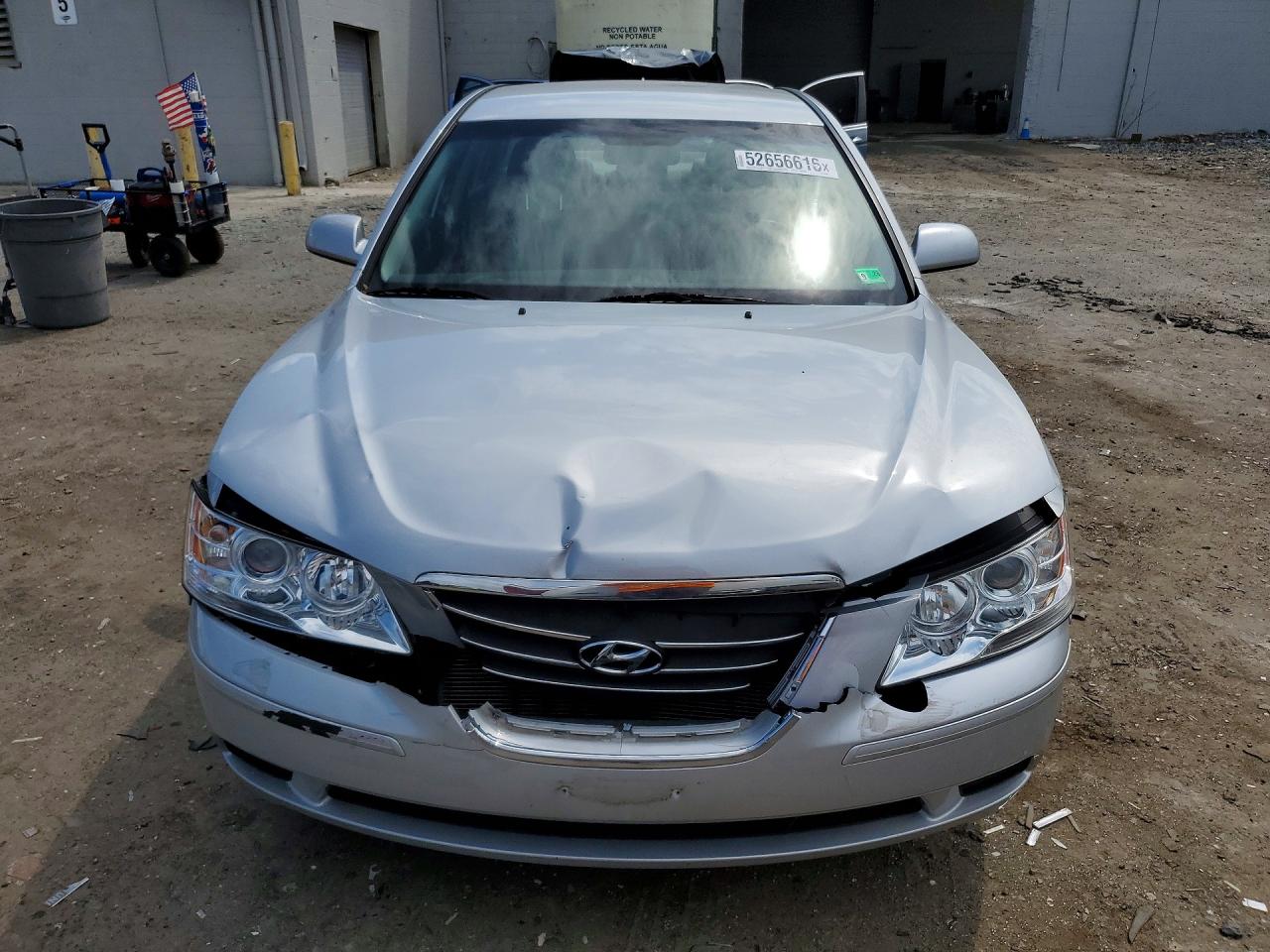 2010 Hyundai Sonata Gls Silver vin: 5NPET4AC5AH616889