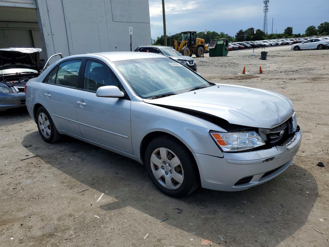 2010 Hyundai Sonata Gls Silver vin: 5NPET4AC5AH616889