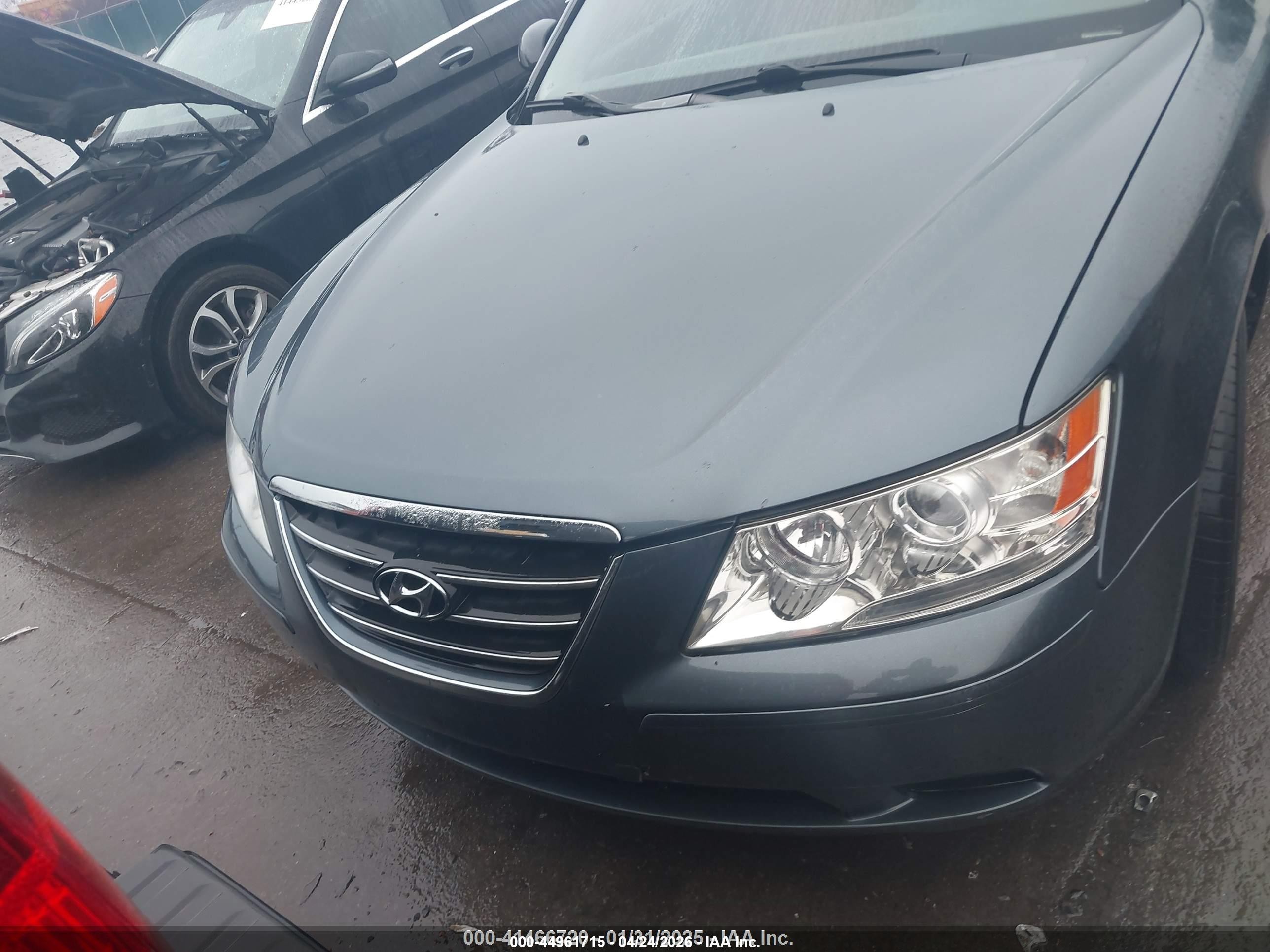 2010 Hyundai Sonata Gls Blue vin: 5NPET4AC5AH630825
