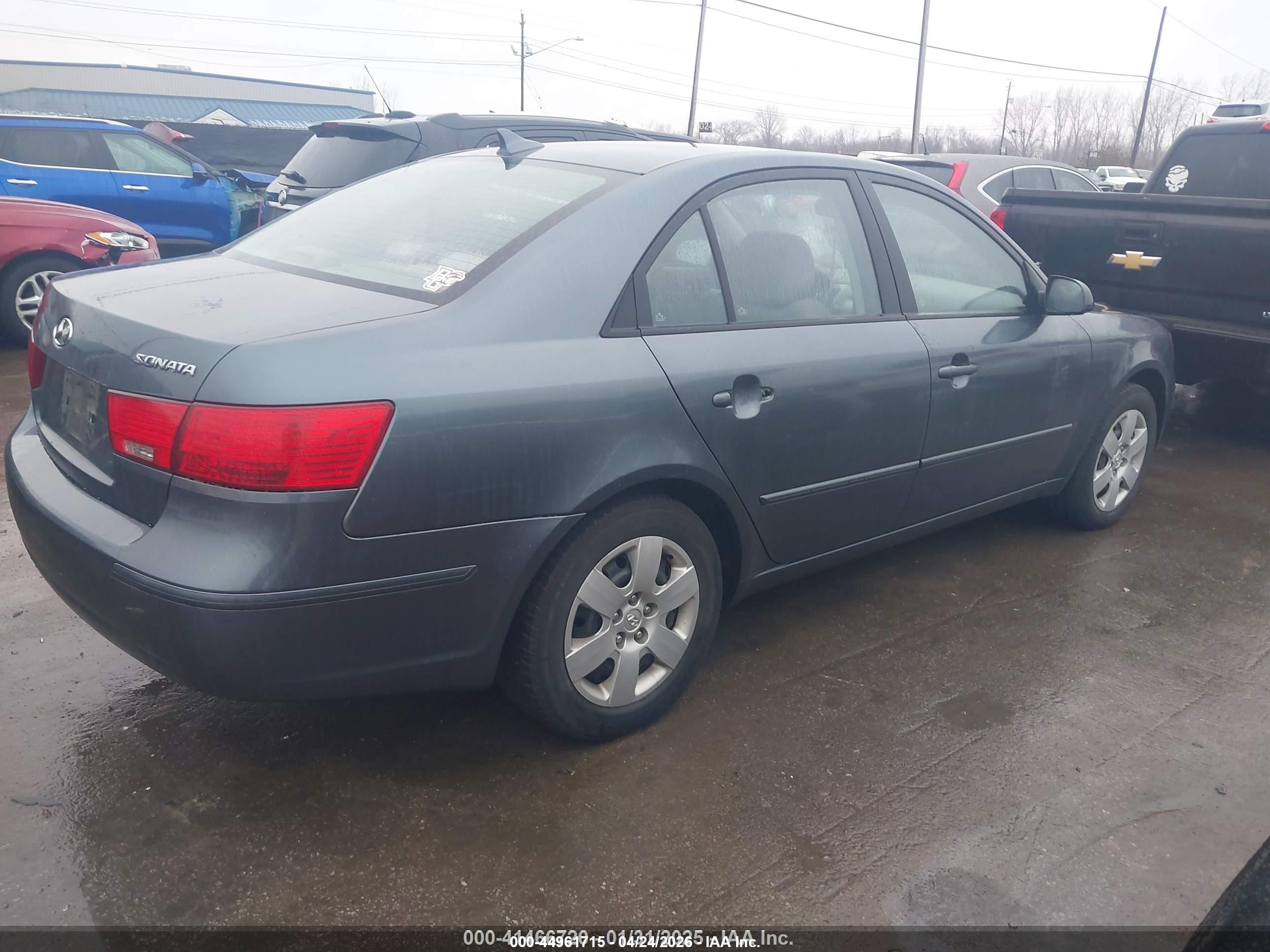 2010 Hyundai Sonata Gls Blue vin: 5NPET4AC5AH630825