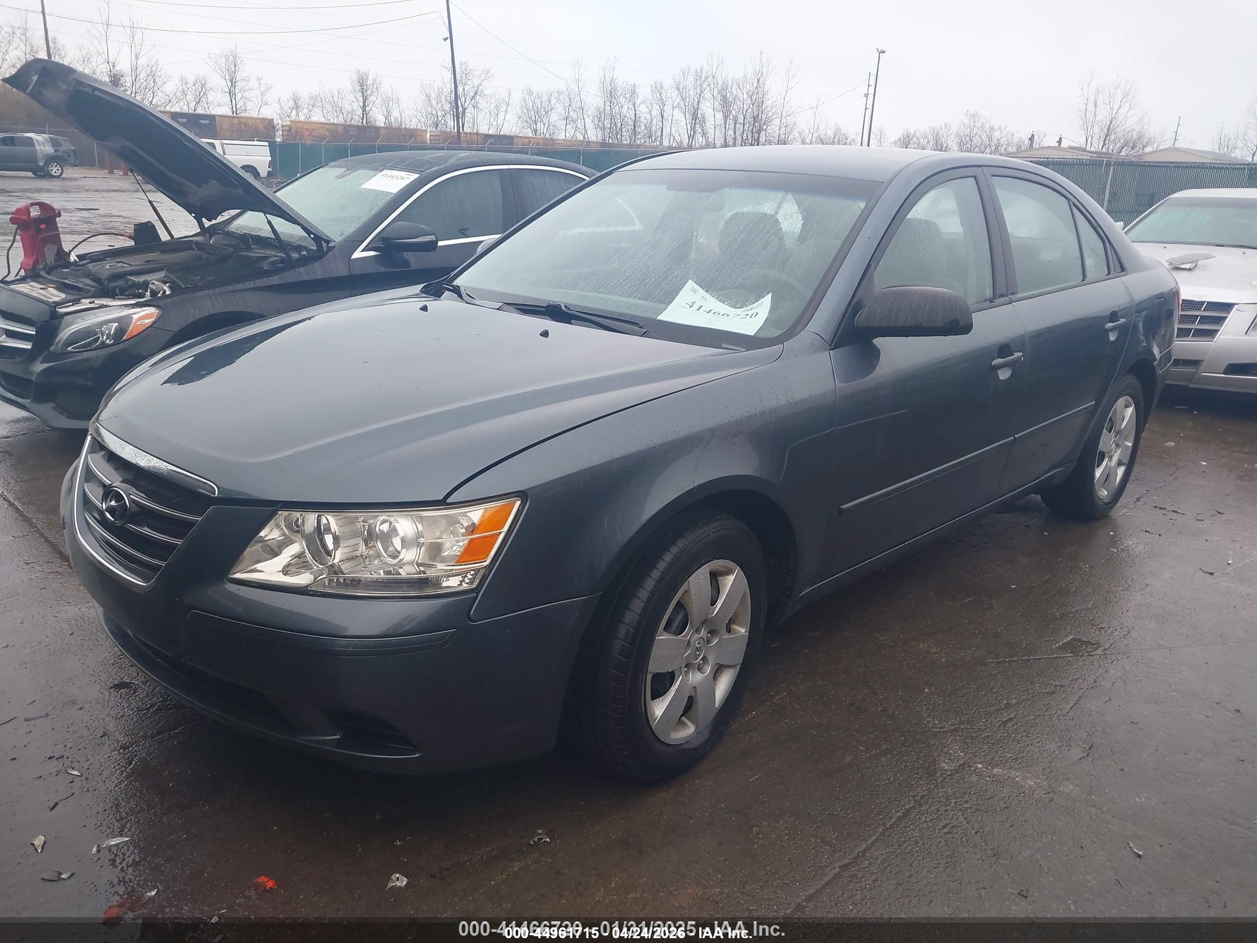 2010 Hyundai Sonata Gls Blue vin: 5NPET4AC5AH630825