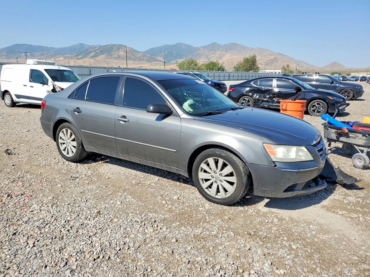 2010 Hyundai Sonata Gls Charcoal vin: 5NPET4AC5AH657801