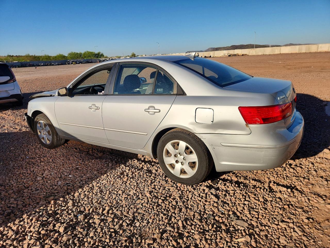 2010 Hyundai Sonata Gls Silver vin: 5NPET4AC6AH577889
