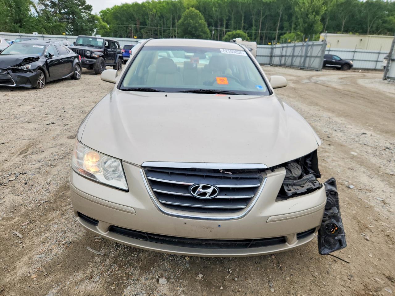 2010 Hyundai Sonata Gls Желто-коричневый vin: 5NPET4AC6AH584180