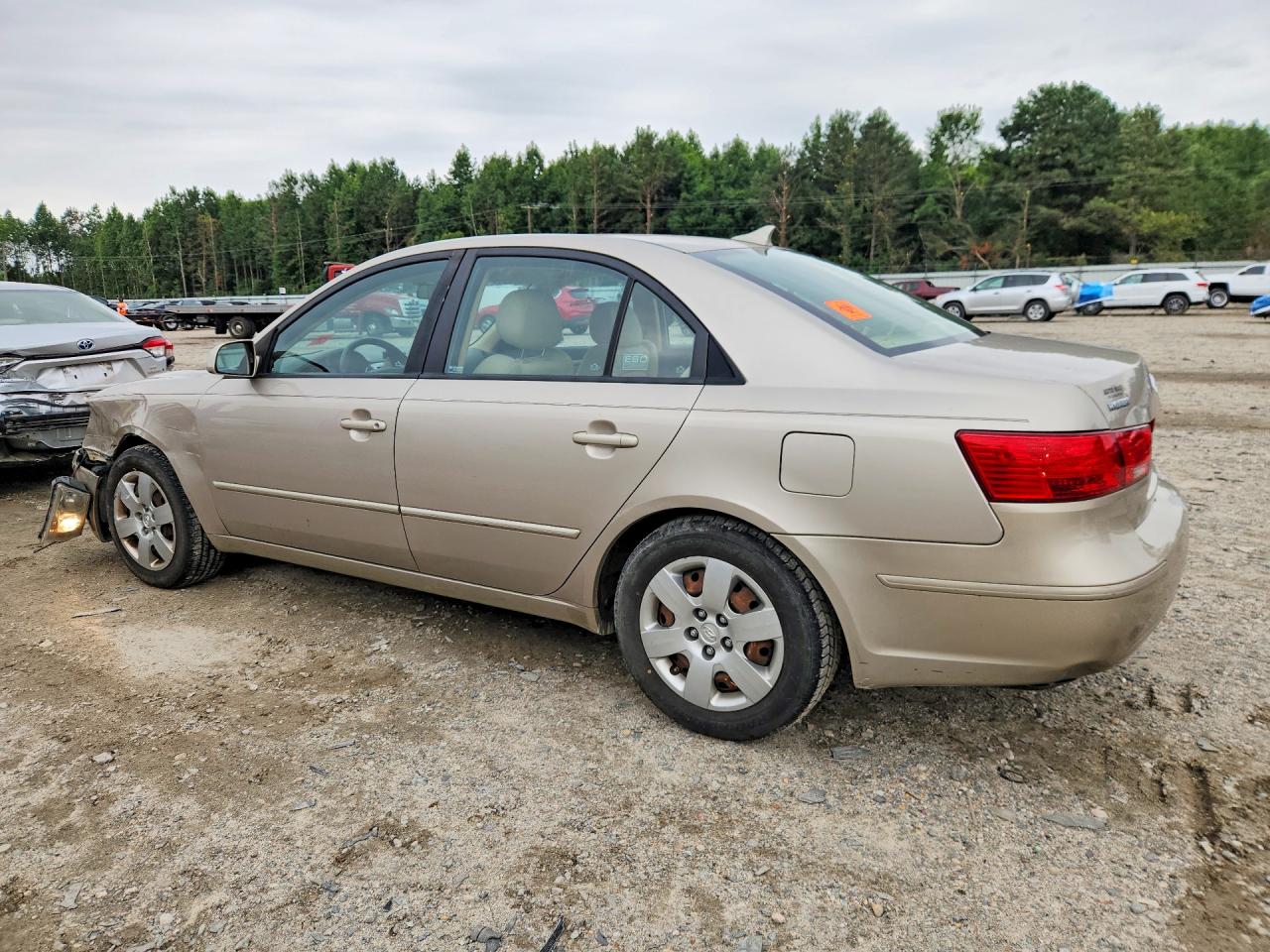 2010 Hyundai Sonata Gls Желто-коричневый vin: 5NPET4AC6AH584180
