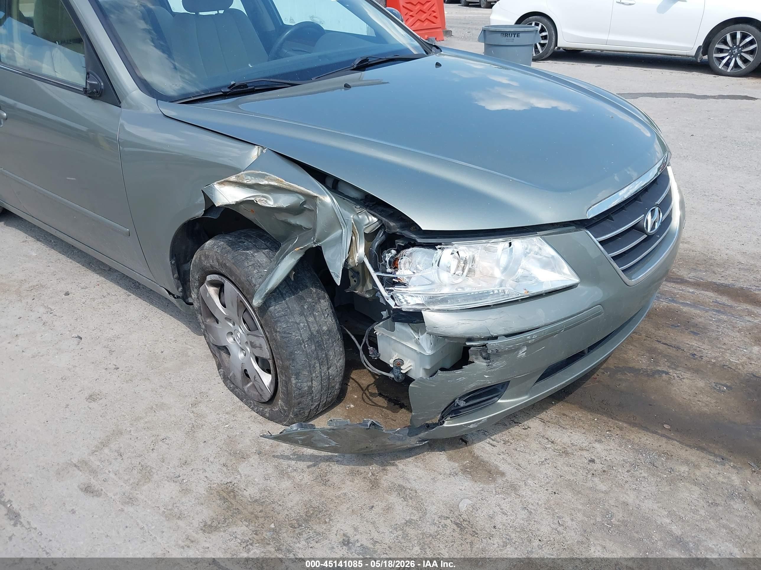 2010 Hyundai Sonata Gls Green vin: 5NPET4AC6AH588214
