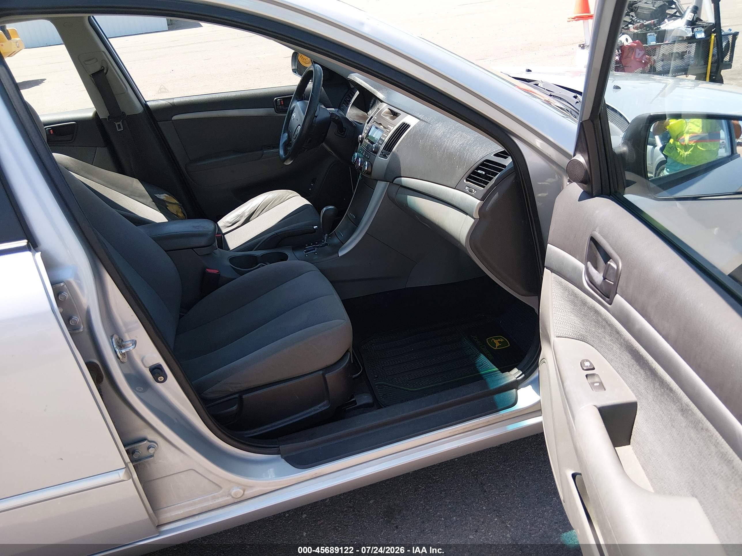 2010 Hyundai Sonata Gls Silver vin: 5NPET4AC6AH594191