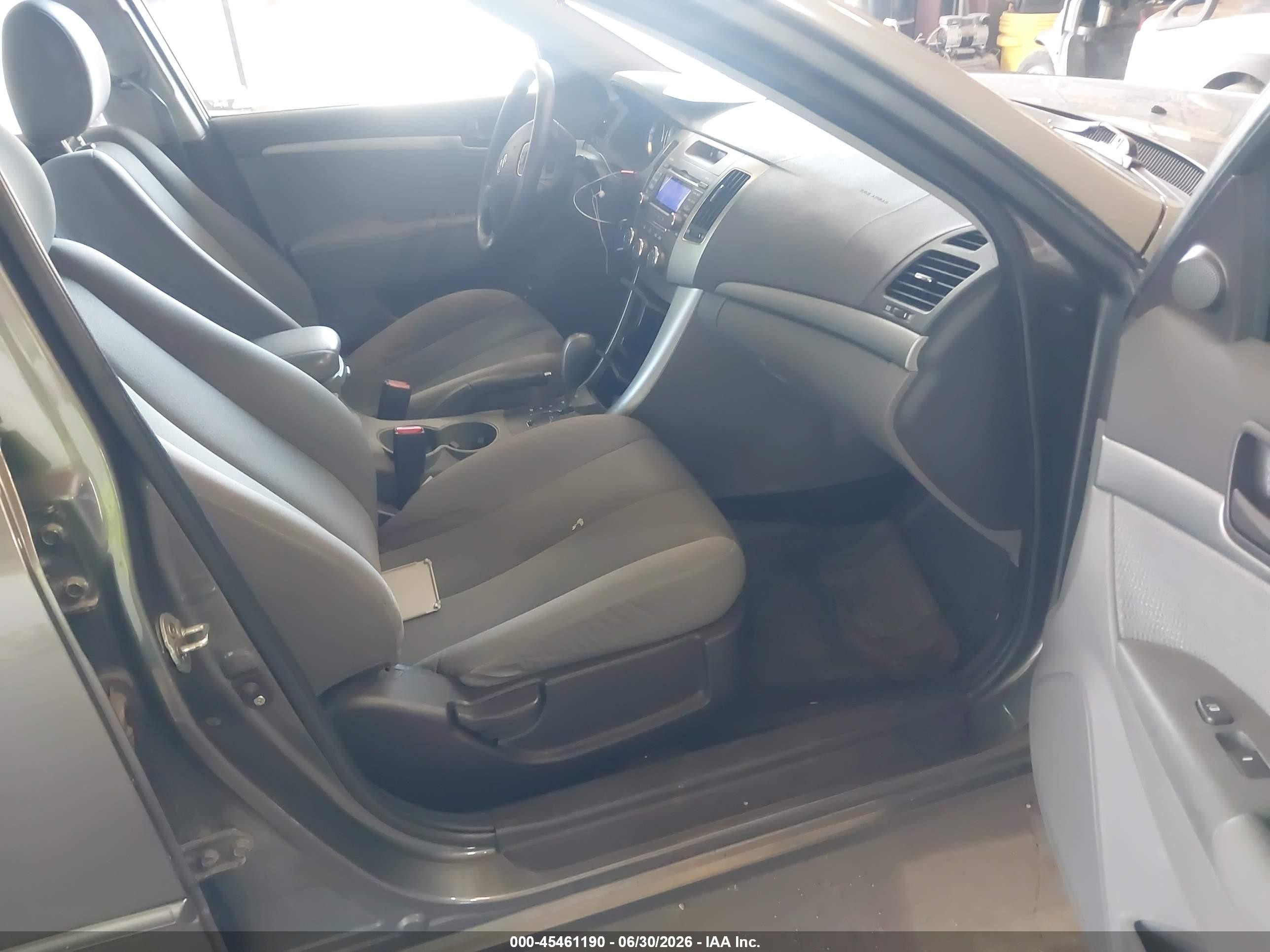 2010 Hyundai Sonata Gls Gray vin: 5NPET4AC6AH598063