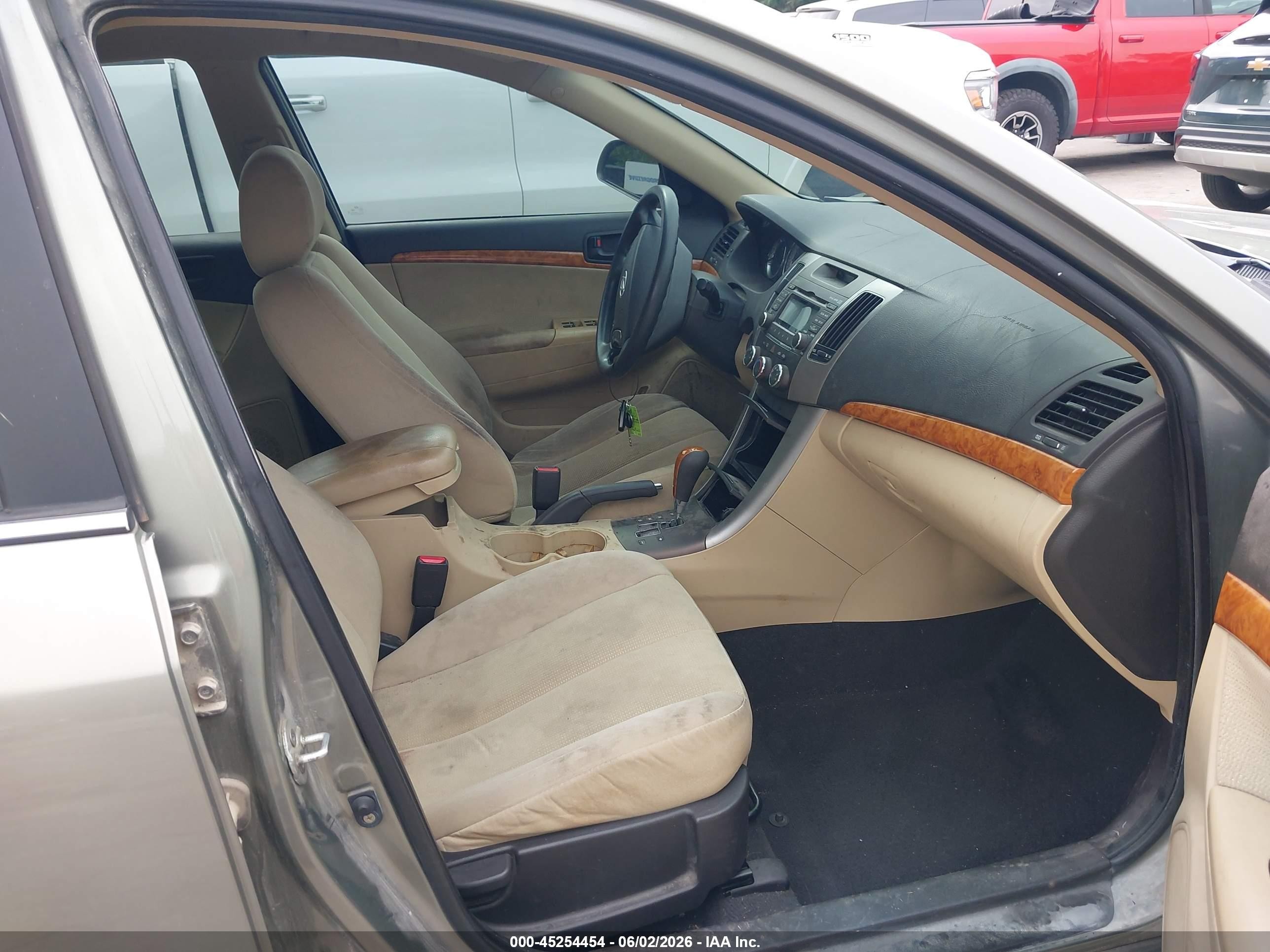 2010 Hyundai Sonata Gls Silver vin: 5NPET4AC6AH616688