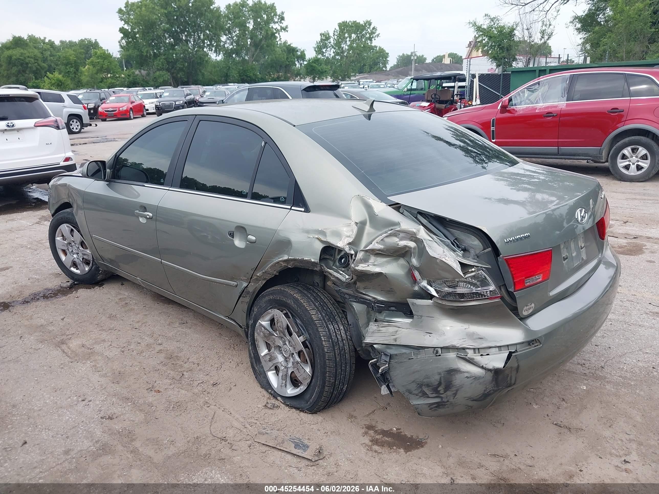 2010 Hyundai Sonata Gls Silver vin: 5NPET4AC6AH616688