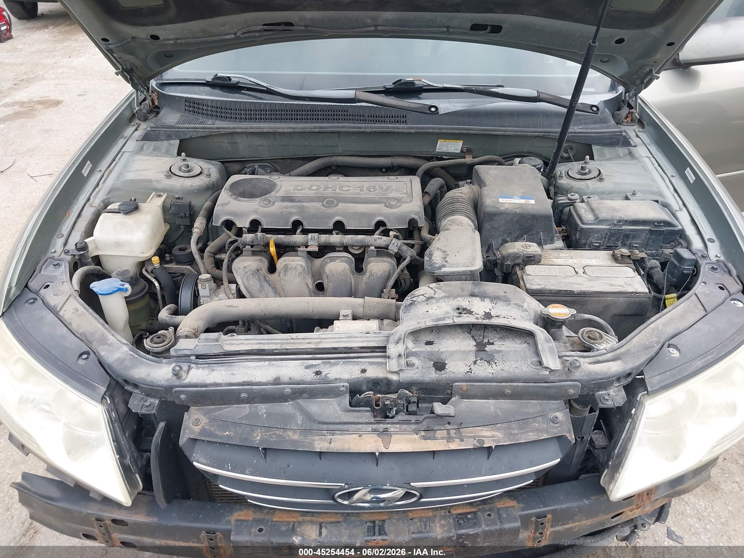 2010 Hyundai Sonata Gls Silver vin: 5NPET4AC6AH616688