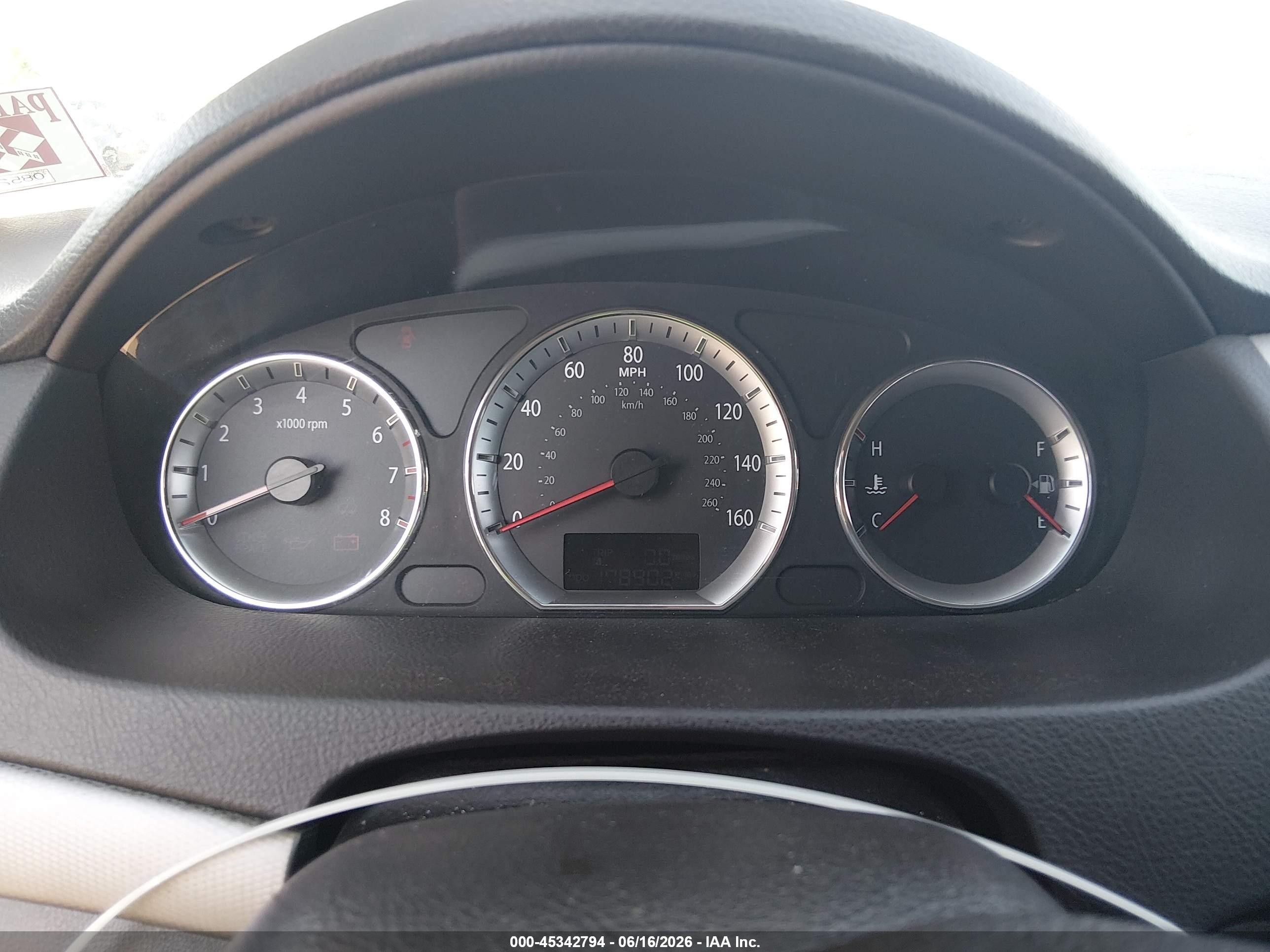 2010 Hyundai Sonata Gls Серый vin: 5NPET4AC6AH627853