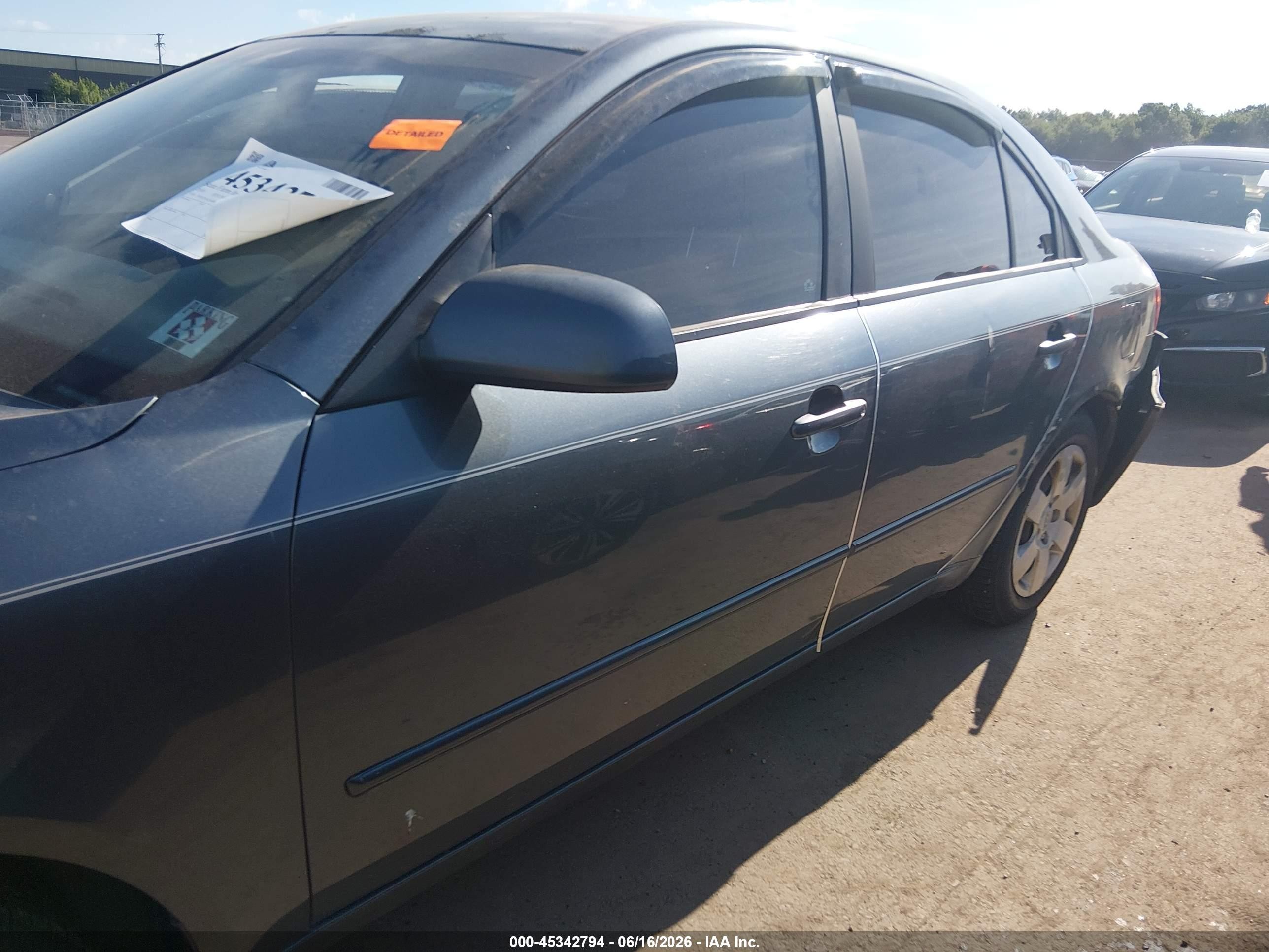 2010 Hyundai Sonata Gls Серый vin: 5NPET4AC6AH627853