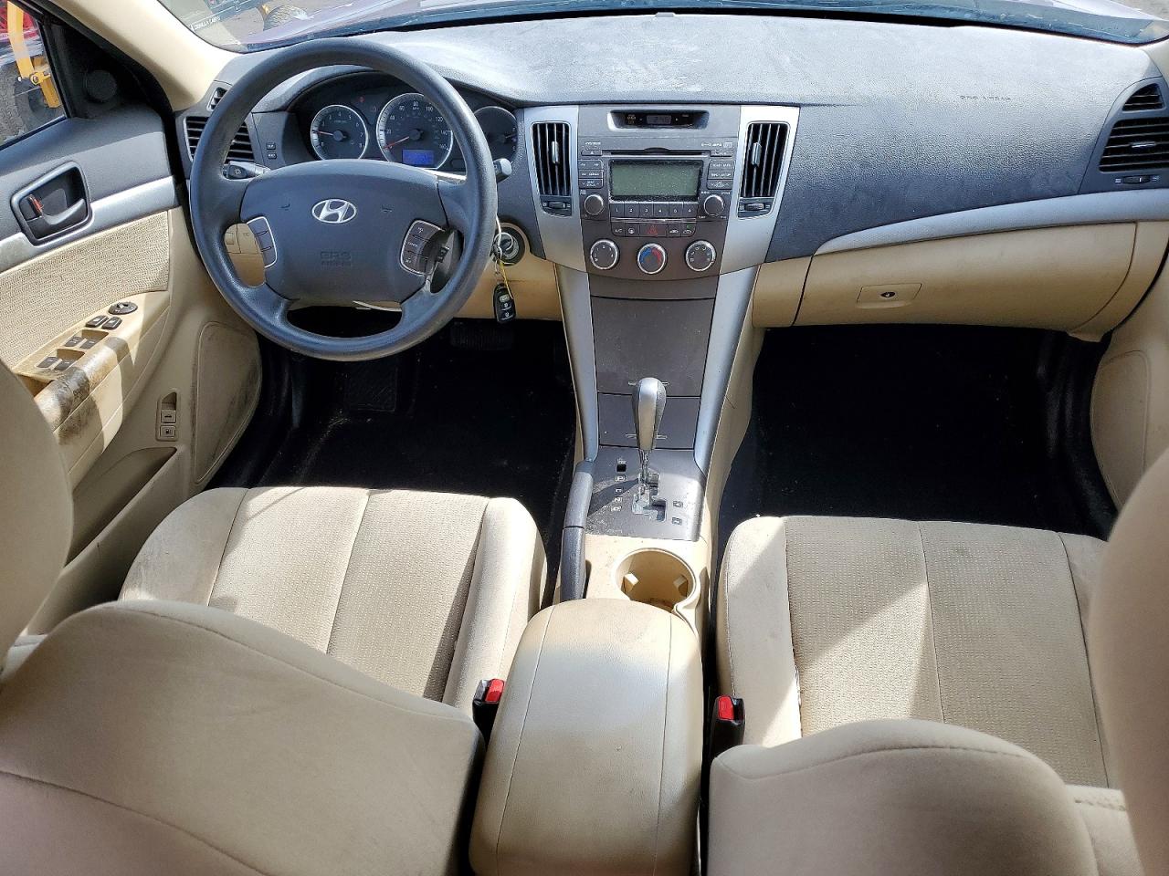 2010 Hyundai Sonata Gls Burgundy vin: 5NPET4AC6AH632762