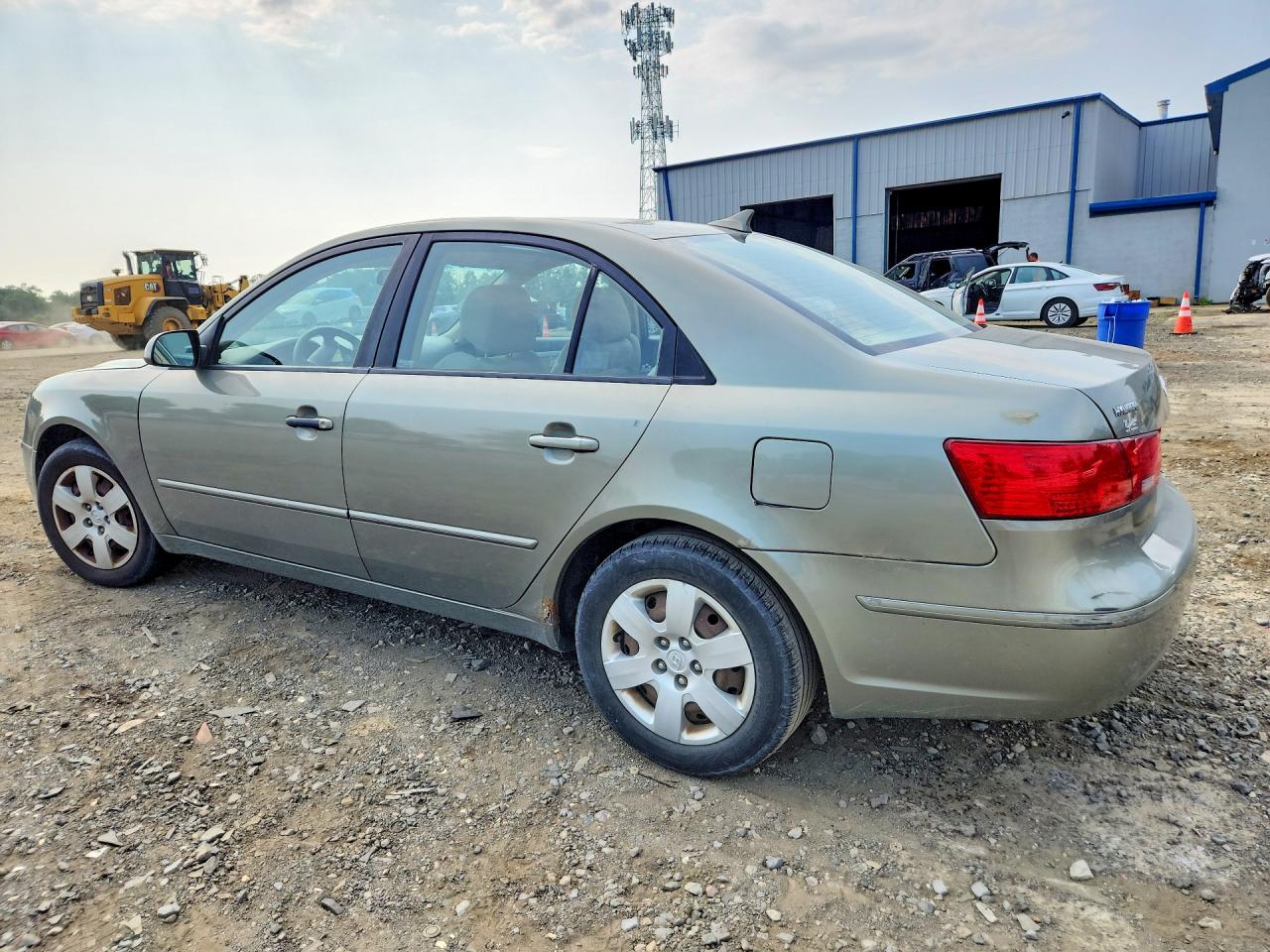 2010 Hyundai Sonata Gls Silver vin: 5NPET4AC6AH645351