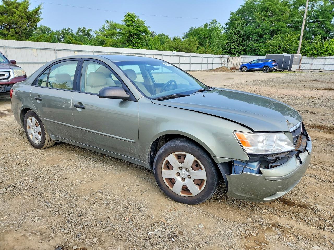 2010 Hyundai Sonata Gls Silver vin: 5NPET4AC6AH645351