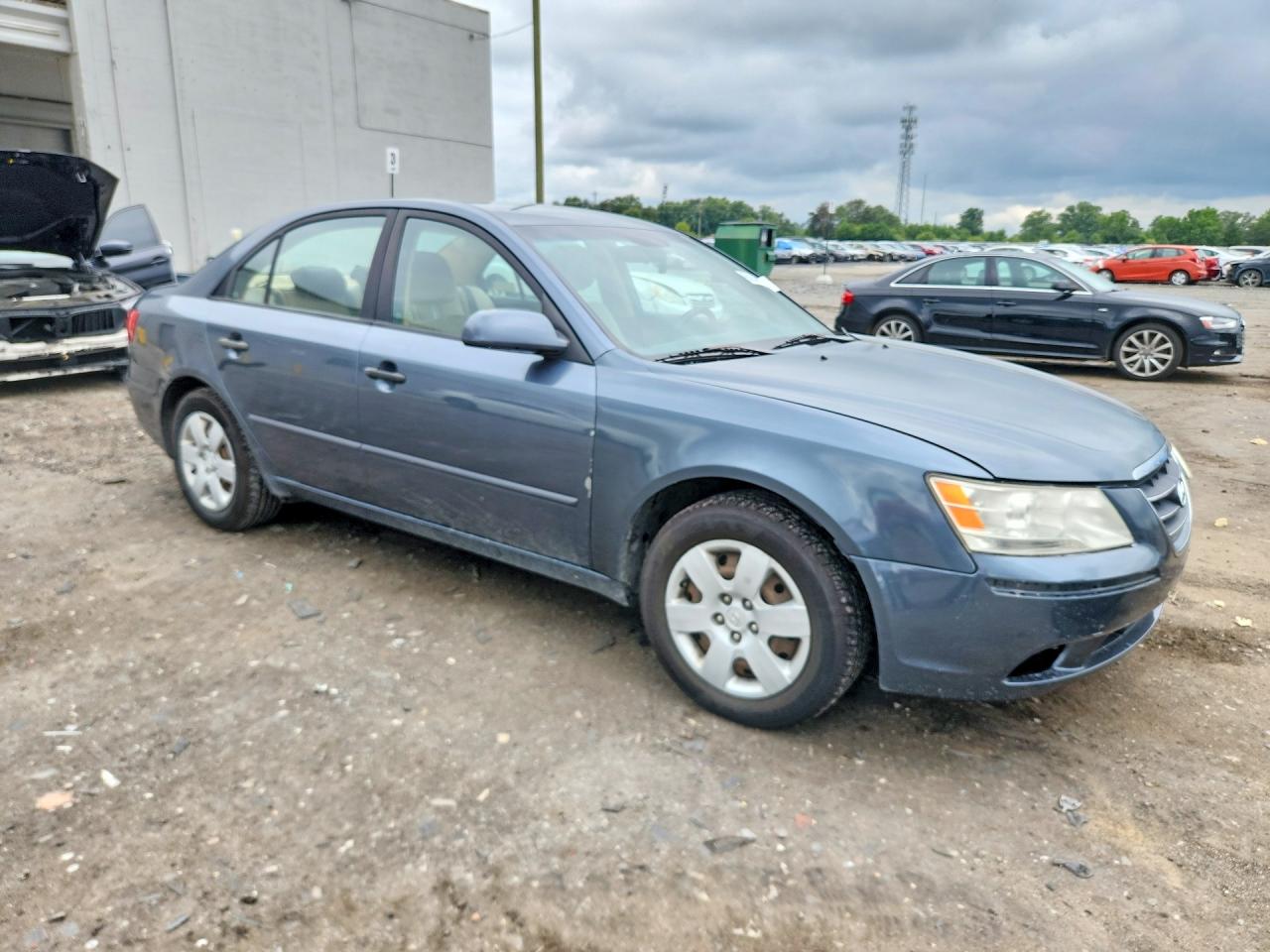 2010 Hyundai Sonata Gls Blue vin: 5NPET4AC6AH654079