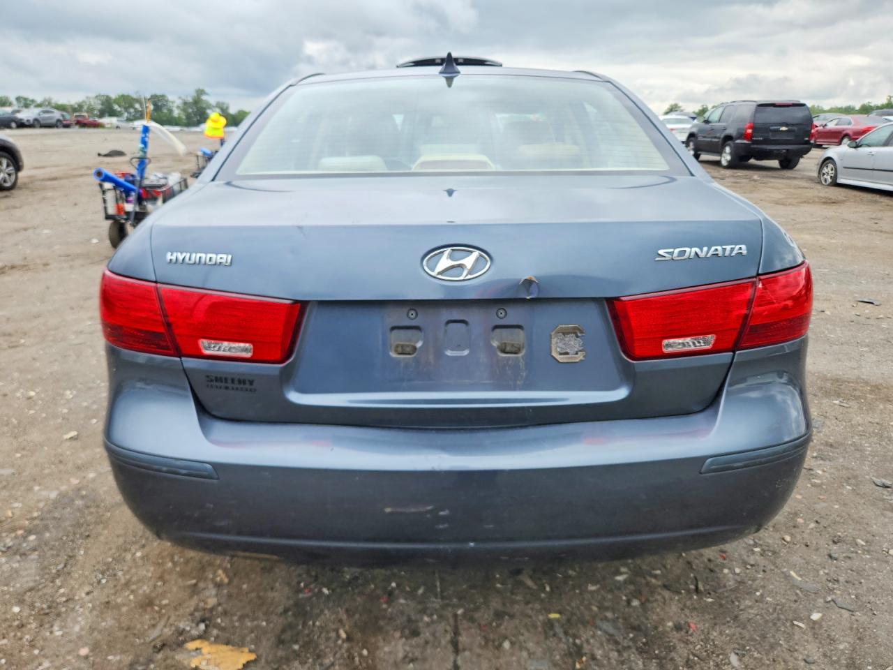 2010 Hyundai Sonata Gls Blue vin: 5NPET4AC6AH654079