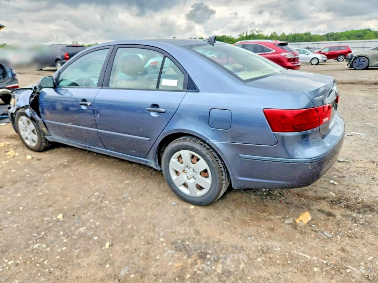 2010 Hyundai Sonata Gls Blue vin: 5NPET4AC6AH654079