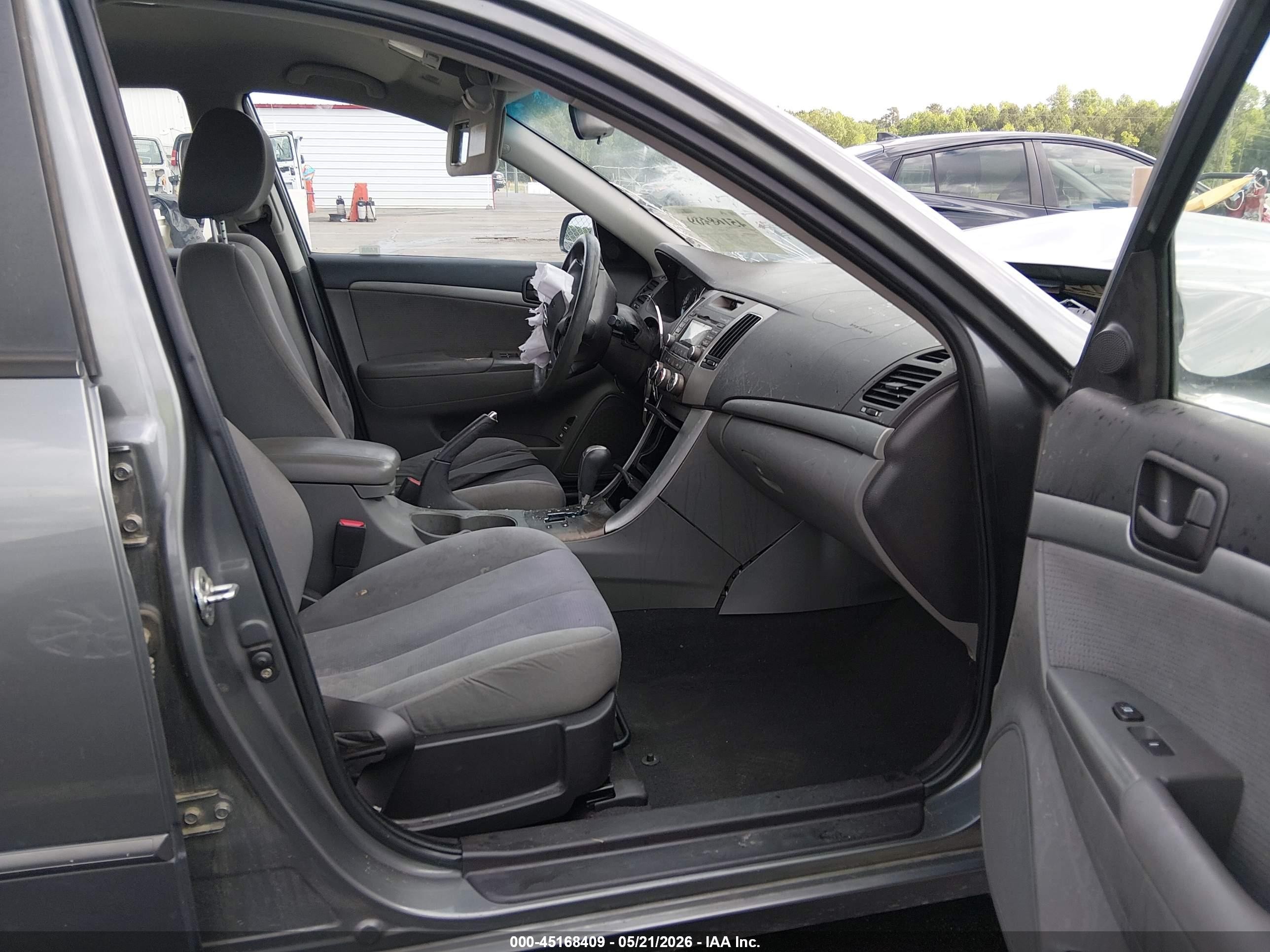 2010 Hyundai Sonata Gls Gray vin: 5NPET4AC6AH658083