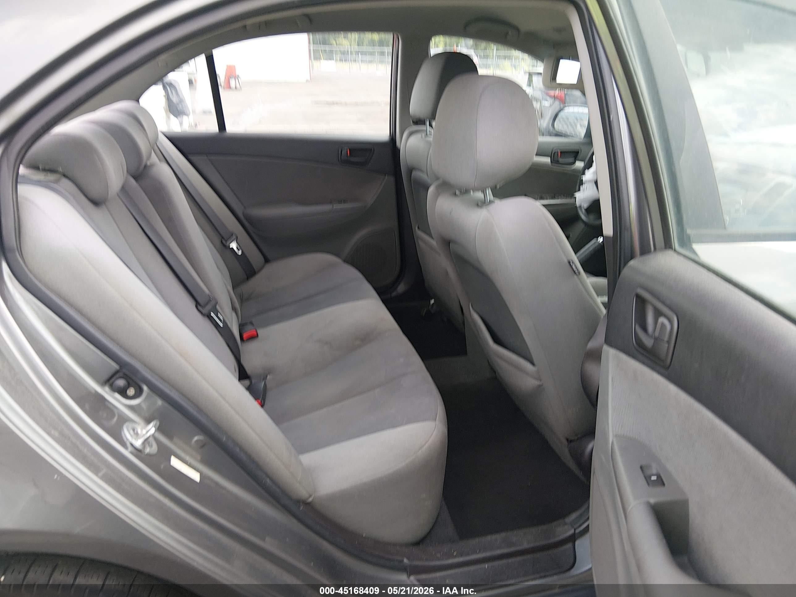2010 Hyundai Sonata Gls Gray vin: 5NPET4AC6AH658083