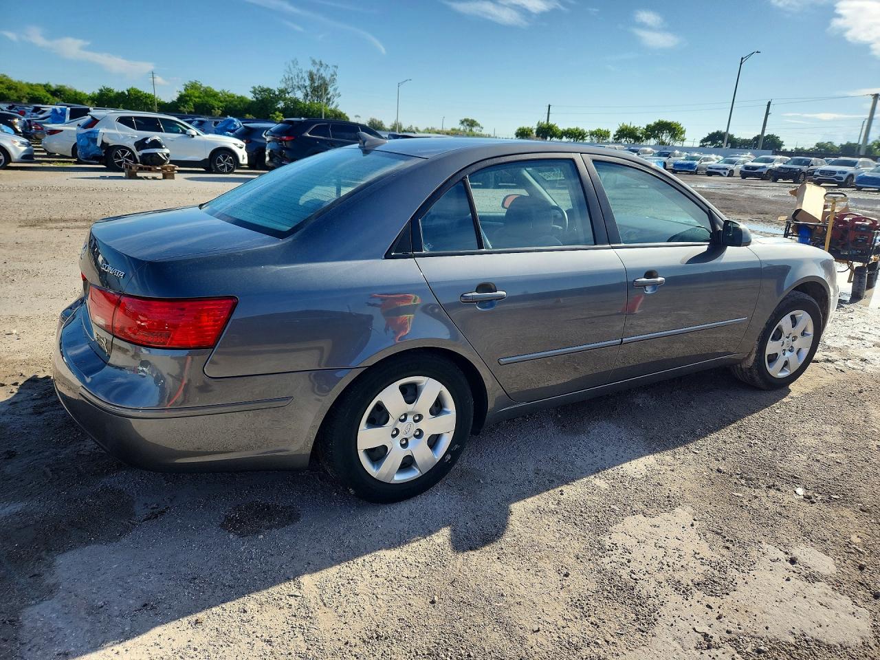 2010 Hyundai Sonata Gls Gray vin: 5NPET4AC7AH601200
