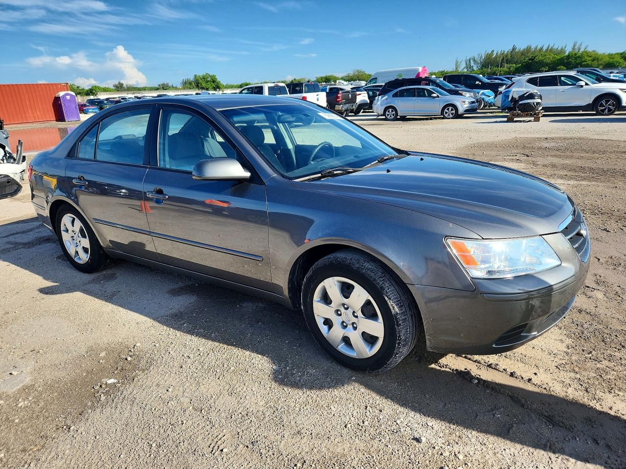 2010 Hyundai Sonata Gls Gray vin: 5NPET4AC7AH601200