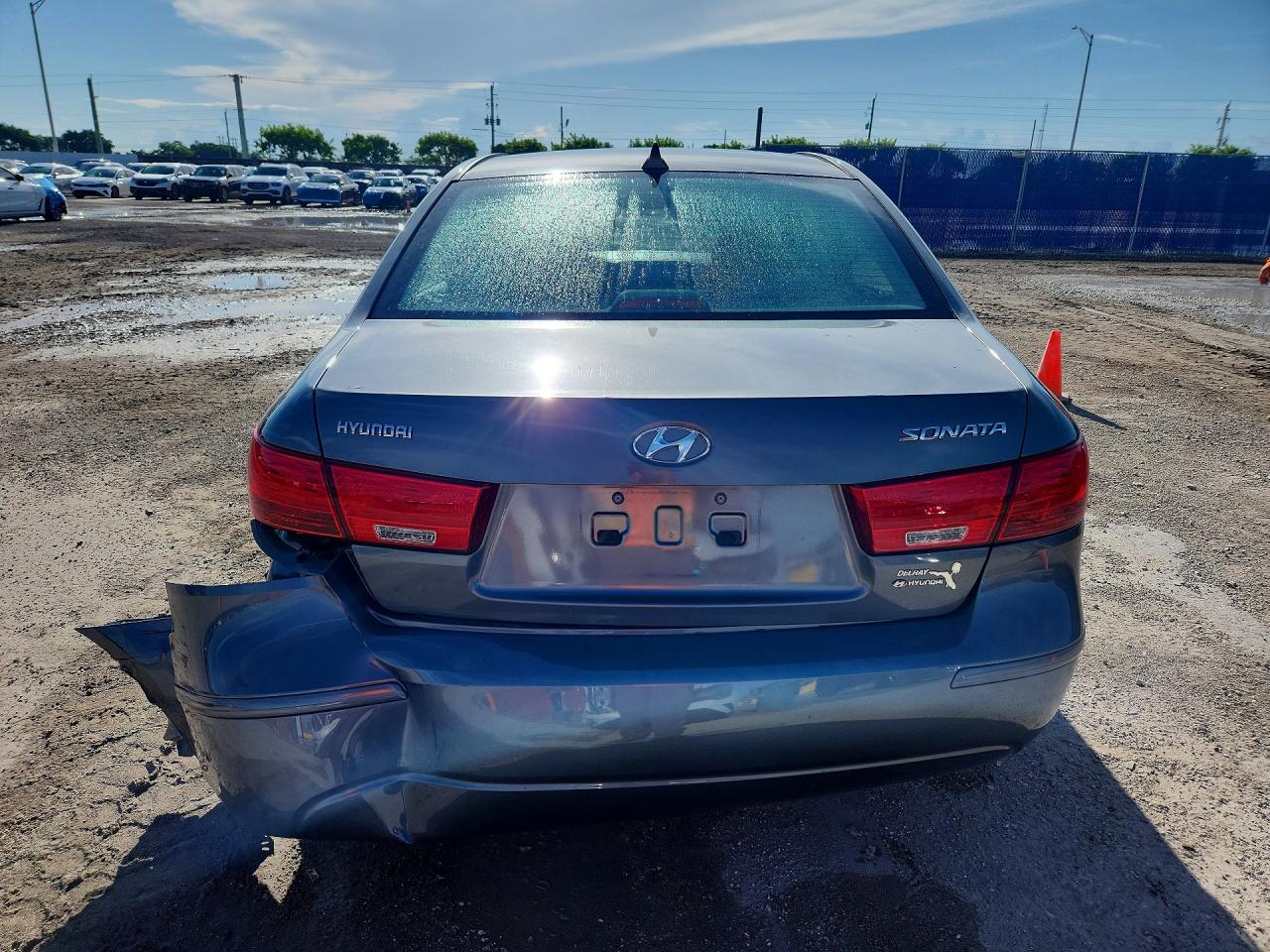 2010 Hyundai Sonata Gls Gray vin: 5NPET4AC7AH601200