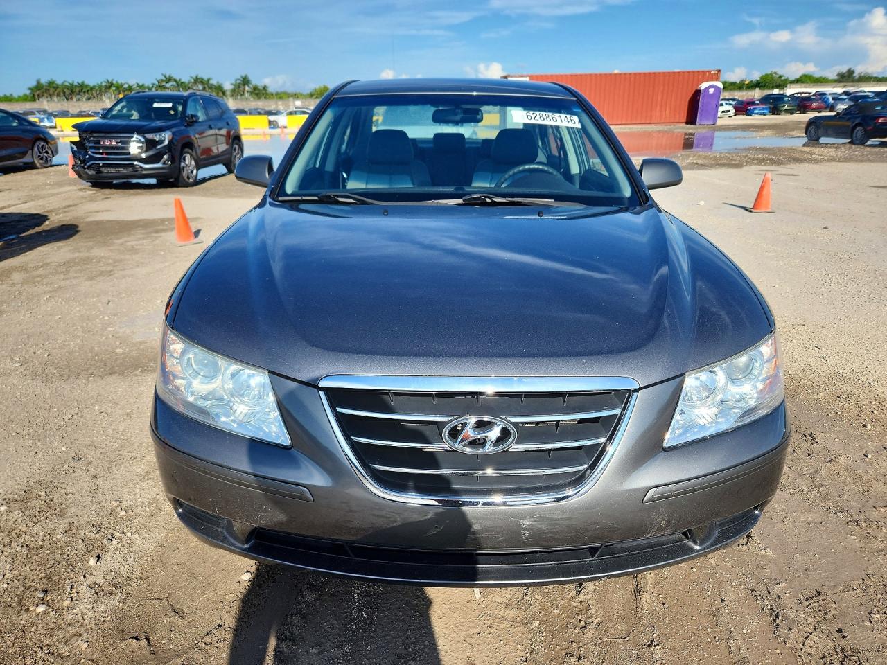 2010 Hyundai Sonata Gls Gray vin: 5NPET4AC7AH601200