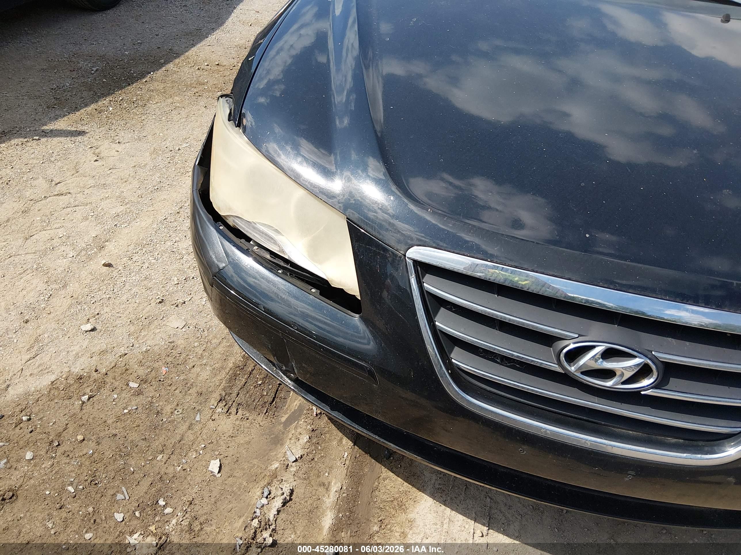 2010 Hyundai Sonata Gls Black vin: 5NPET4AC7AH603254