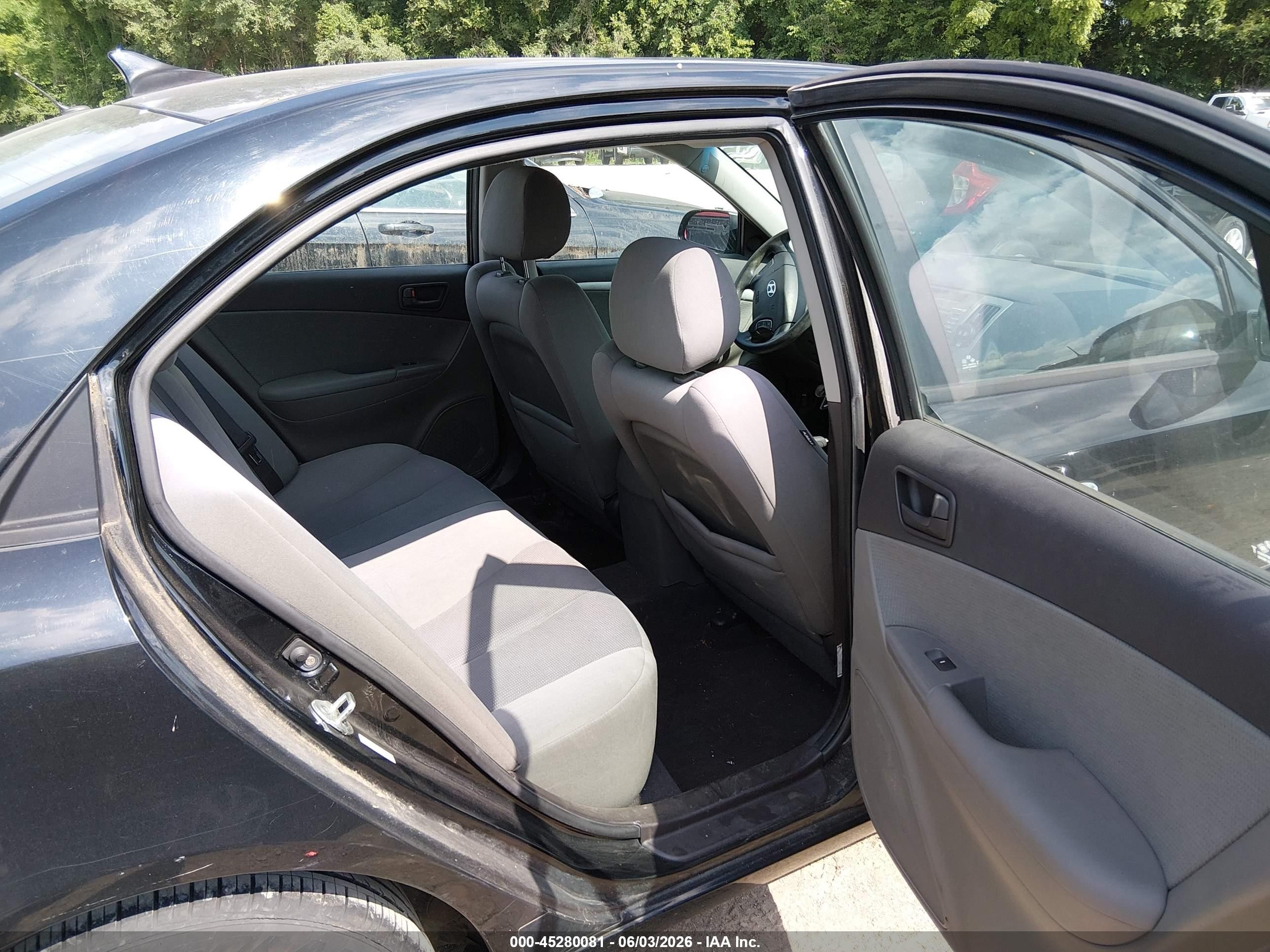 2010 Hyundai Sonata Gls Black vin: 5NPET4AC7AH603254