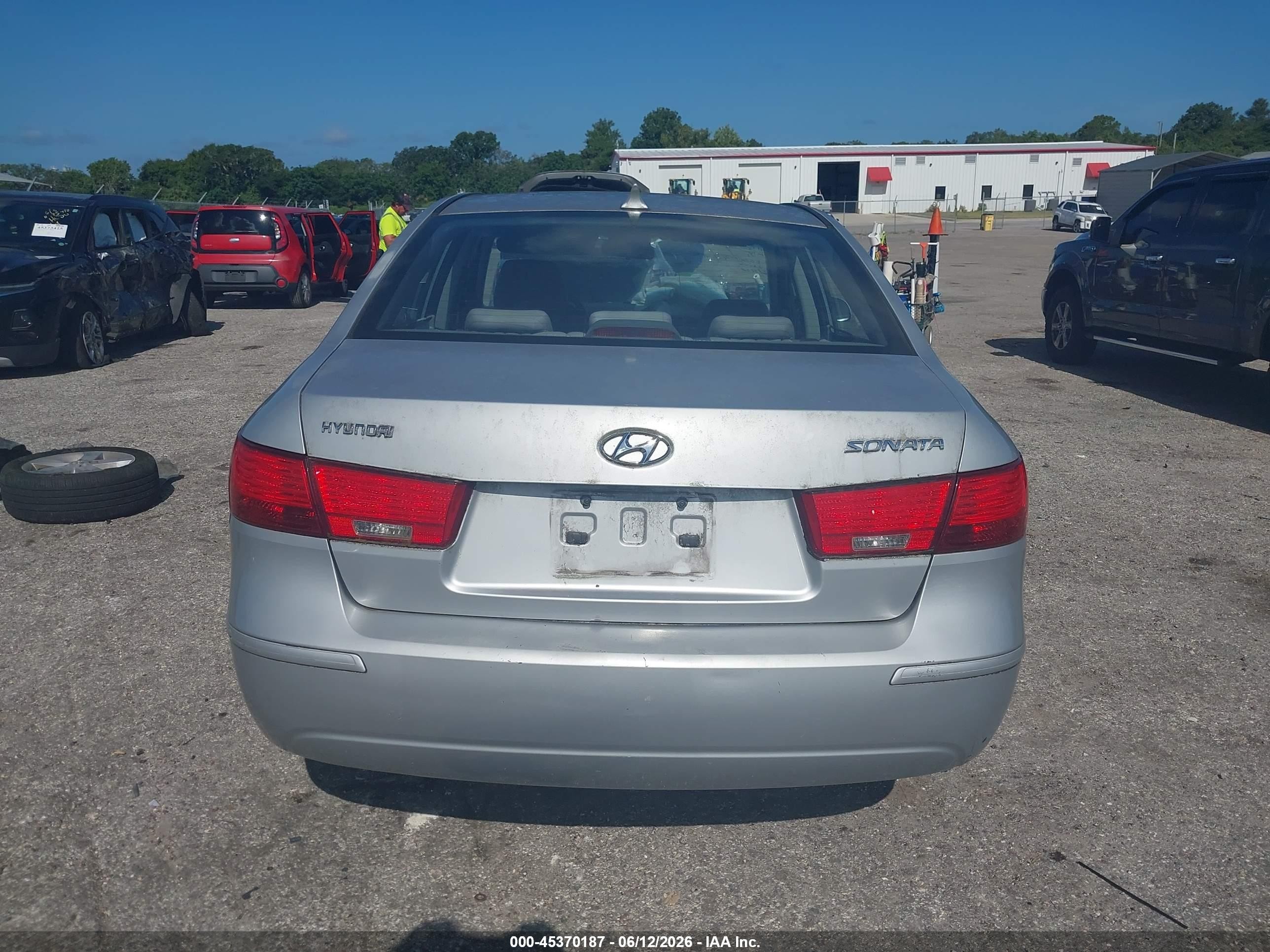 2010 Hyundai Sonata Gls Silver vin: 5NPET4AC7AH633791